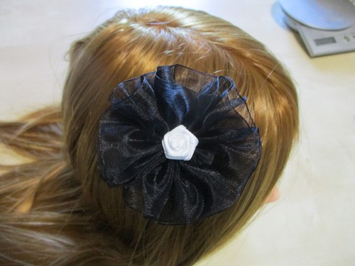 Blumen haarspange - 2x,