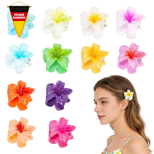 Stück blumen haarklammer - stück,