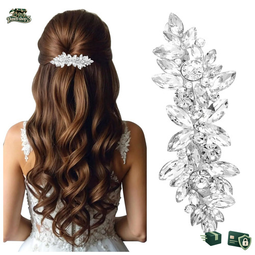 Haarspangen strass silberner - haarspangen,