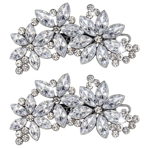 Stück strass haarspange - 2,