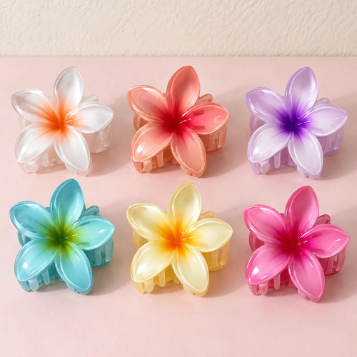 Frangipani-Blumenhaarspange