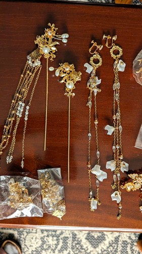 Chinesisch haarschmuck set - chinesisch,