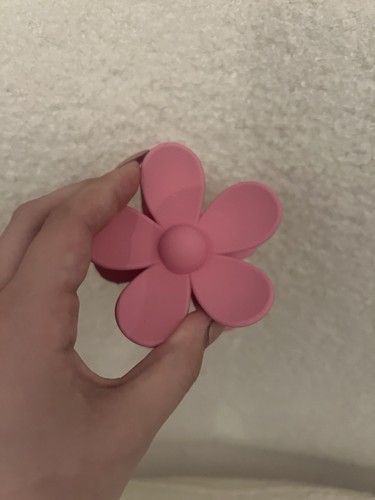 Pinke blumen haar spange - pinke,
