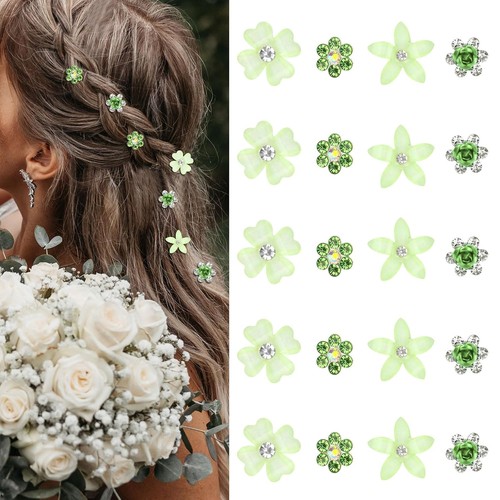 Kleine blumen haarspangen 20 - haarspangen,,