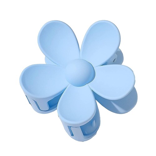Blaue blumen haarspange - blaue, blumen-haarspange
