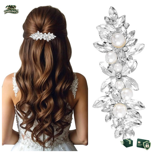 Haarspangen strass perle - haarspangen,
