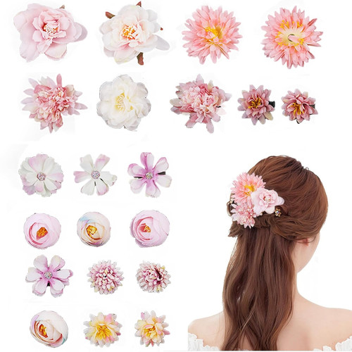 Blumen haarspange stück - haarspange,21,