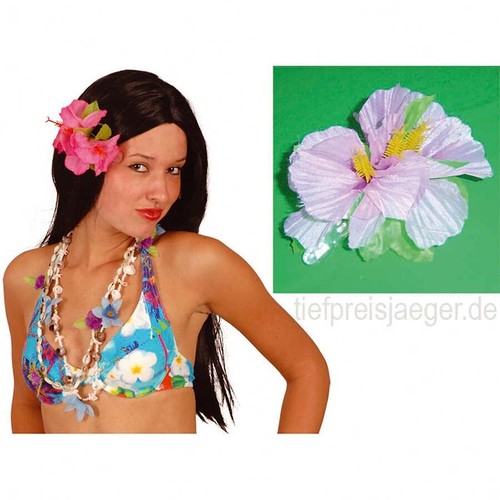 Blumen haarspange lila - haarspange,
